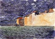 Paul Signac Rainstorm oil painting